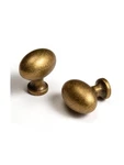 Oval Antique Brass Cabinet Knobs, Zinc Alloy For Drawer F... Fast Usa Ship. Fixed Price $61.57.