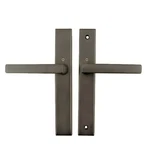 Hoppe Dallas Lever Handle Set Fixed Dummy Pair M1643/2161N Rustic Umber. Fixed Price $297.02.
