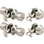 Brinks - Bell Style Keyed Entry Door Knob And Single Cylinder Deadbolt Set, 2.... Fixed Price $67.00.