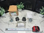New- Baldwin Colonial Knob Set Polished Chrome Privacy 5020.260.PRIV 2-3/8. Fixed Price $145.00.