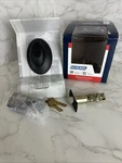 Schlage F51A 716 & Siena Knob Keyed Entry Lock Matte Black. Fixed Price $25.00.