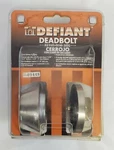 Deadbolt Keyed One Side Nickel Defiant. Fixed Price $12.97.