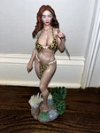Painted Cave Woman 1/6 Scale Figure Leopard Bikini - Us Seller. Fixed Price $130.00.