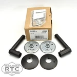 Schlage Broadway Non-turning Two-sided Dummy Door Lever Set FC172 Brw 716 Kin. Fixed Price $34.00.