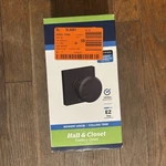 Schlage Bowery Knob Collins Trim Black Matte Passage Door Hall & Closet. Fixed Price $17.99.