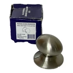 Better Home Miraloma Park Iv Collection Dummy Egg Knob Satin Nickel 61315SN. Fixed Price $9.00.