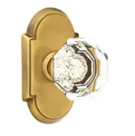Emtek 8208OTUS7 Old Town Clear Crystal Privacy Door Knob W/type Rosette. Fixed Price $170.00.