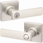 Kwikset 405BRNLSQT-S Breton Single Cylinder Keyed Entry Door. Fixed Price $50.83.