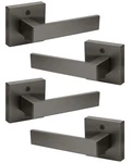 Knobwell 4 Pack Dummy Gunmetal Black Closet Inside Nick. Fixed Price $72.92.