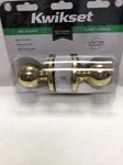 Kwikset Polo Polished Brass Passage Interior Door Knobset 200P 3 Cp. Fixed Price $13.18.