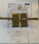 Grandeur GS22-CARGEO-LB Georgetown Lever Double Dummy Door Handle Solid Brass. Fixed Price $199.00.