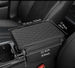 Upgraded Car Center Console Cover,microfiber Leather Armrest Cushion W. Fixed Price $6.50.
