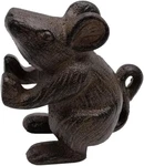 Antique And Vintage Animal Collection Cast Iron Mouse Multifunction Door Stopper. Fixed Price $54.17.