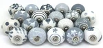 Set Of 20 Ceramic Knobs Cabinet Drawer Pulls Door. Fixed Price $54.63.