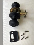 Reliabilt Baron Matte Black Door Knob #1658868. Fixed Price $16.25.