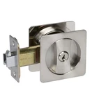 Delaney 370009 Contemporary Square Keyed Entry Pocket Door Lock - Nickel. Fixed Price $24.00.