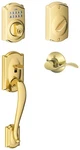 Schlage FE365-CAM-ACC-LH Camelot Left Handed Electronic Handleset Brass. Fixed Price $351.14.