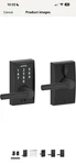 Schlage FE695 Cen 622 Lat Keyless Touchscreen Door Lock (matte Black). Fixed Price $94.99.