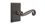 Emtek Right Hand Dummy Rustic Door Lever Set Oil Rubbed Bronze 8521RUS10B. Fixed Price $66.16.