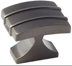 Amerock BP36602 Gunmetal Davenport 1-1/2" Rectangular Cabinet Knob. Fixed Price $12.99.
