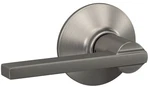 Schlage F10 619 Latitude Door Level, Hall & Closet Passage Lock, Satin Nic. Fixed Price $34.99.