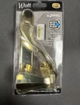 Wright Products VBG115PB Polished Brass Serenade Lever Door Locking Inside Latch. Fixed Price $54.99.