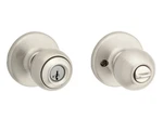New Kwikset Polo Keyed Entry Knob Smartkey Security Satin Nickel 94002-931. Fixed Price $27.45.