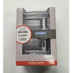 Schlage Elan Keyed Entry Door Lever Satin Silver Ul Rated F51 Csv 626. Fixed Price $44.99.