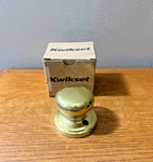 Kwikset 788H 3 Hancock Half Dummy Knob Pull Polished Brass. Fixed Price $11.99.