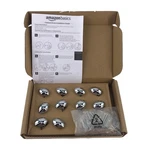 Amazonbasics 35MM Large Football Kitchen Cabinet Hardware Knob Set Of 10 #3632. Fixed Price $12.99.