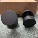 Emtek 5209ROUUS19 Flat Black Round Privacy Knob Set From Brass Modern Collection. Fixed Price $44.44.