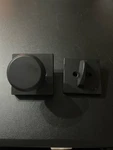 Schlage F59BWE622COL Bowery Knob Keyed Entry Interior Pack, Matte Black. Fixed Price $64.99.