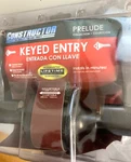 Constructor Entry Door (keyed) - Lever Handle Lockset W/deadebolt Bronze. Fixed Price $19.00.