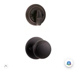 Kwikset Cove 966CV 11P Interior Active Handleset Trim & Single Cylinder Deadbolt. Fixed Price $20.00.