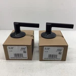 2X Schlage Allegion F170LAT622 Latitude Dummy Matte Black. Fixed Price $21.99.