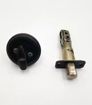 81305-690 Kwikset Dark Bronze 660-665-667 Round Corner Deadbolt Latch OA1-3C. Fixed Price $16.99.