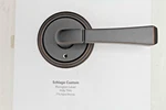 Schlage Custom Combined Interior Rivington Lever Indy Bronze FC21RVT716IND #8PP. Fixed Price $8.99.