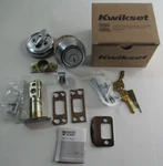 New Kwikset 26D Smt 6AL Strkp Satin Chrome Smartkey Deadbolt 97800-222. Fixed Price $28.50.