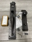 Signature Hardware 441470 Full Plate Dummy Door Handle Set - Dark Bronze *read*. Fixed Price $215.99.