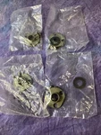 Lot Of 4 Baldwin Knob/lever Mounting Kit Backplate Unfinished Brass 5097-000. Fixed Price $19.99.