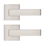 Probrico Of 2 Dummy Door Lever Handle For Pack, Satin Nickel. Fixed Price $32.99.