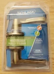 Schlage Hall & Closet Flair Lever Antique Brass. Fixed Price $19.99.