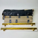 Turnstyle Designs Barrel Solid Hammered Door Pulls HS1340-400-PU Polished Brass. Fixed Price $459.29.
