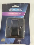 Schlage Aged Bronze Finish Privacy Pocket Door Lock Solid Brass SC990B. Fixed Price $13.49.