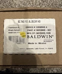 Baldwin 9BR3800-007: Traditional Arch Single-cylinder Deadbolt Venetian Bronze. Fixed Price $49.95.