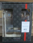 Baldwin Spyglass Single Cylinder Front Door Handleset - Satin Nickel. Fixed Price $89.99.