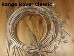 Range Rover Classic Non Abs 87 - 90 Brake Pipe Line Set Kit Cupro Nickel 1489RT. Fixed Price $176.27.