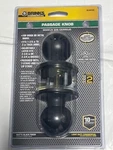 Brinks Commercial Matte Black Interior Hall/closet Passage Round Door Knob. Fixed Price $23.90.