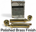 Baldwin 5114-030-MR Passage Door Lever Handle Pair Polished Brass Finish Nos. Fixed Price $44.99.
