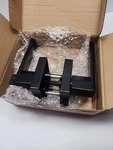 Probrico Matte Black Passage Door Levers Square Hall Closet Handles, Heavy 10PK. Fixed Price $115.00.